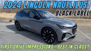 2024 Lincoln Nautilus Black Label : Drive Impressions | Technology | vehicle overview