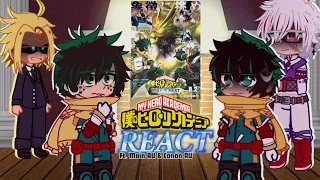 MHA React to MHA The 4th Movie: You're Next(Trailers) • AU's: Revised Reality & Canon • Read DESC