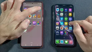 Iphone XR vs Samsung Note 10 Lite Comparison Speed Test