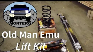 Mitsubishi Montero Lift Kit Old Man Emu by ARB Install (Pajero)