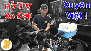 Đi Xuyên Việt Bằng XE ĐẠP - Xe Ôm Shop Hổ Trợ Được Gì? - Xe Ôm Shop