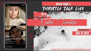 Throttle Talk Tuesday with Nadine Overwater