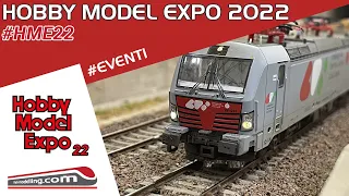 Modellismo Ferroviario all'Hobby Model Expo 2022 - Andiamo a visitare la fiera di Novegro #HME22