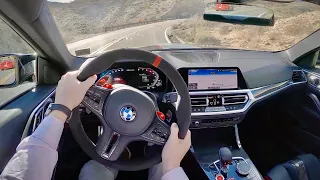 2023 BMW M4 CSL - POV Canyon Driving Impressions