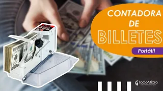 💲💵 Contadora de billetes portátil