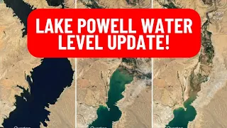 Lake Powell Water Level Update January 2024