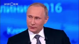 Путин про мат: "Есть такой грех, отмолим"