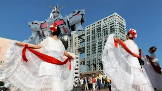 JAPONESES IMPACTADOS! se ponen a BAILAR! Así reaccionan a la Danza Folklórica Mexicana en Japon