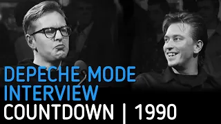 Depeche Mode | Countdown |  Fletch and Alan interview | 1990