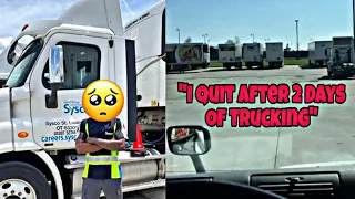 Truck Driver Quits After 2 Days Of Local Trucking & Thousands Of Truckers Hate On Him 😵