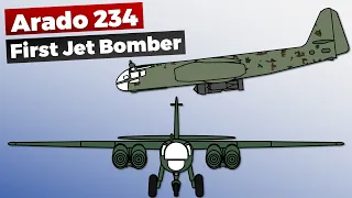 Arado Ar 234 - First Jet Bomber and Variants