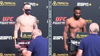 UFC Vegas 11: Colby Covington, Tyron Woodley Make Weight - MMA Fighting