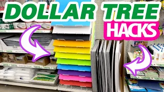 ⭐️BEST Organization HACKS using FOAM BOARD from $1 Dollar Tree!!