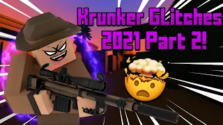 Krunker io Glitches On All Maps 2021 ! **PART 2!**