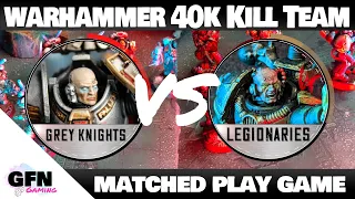 Grey Knights VS Legionaries / Warhammer 40k Kill Team Battle Report