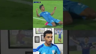 Chhangte scored for India #indianfootball
