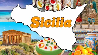 🍋🍊 LA SICILIA - Le Regioni d'Italia (Geografia) 📚🌍