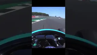 Lewis Hamilton onboard of crash with Max Verstappen | British GP