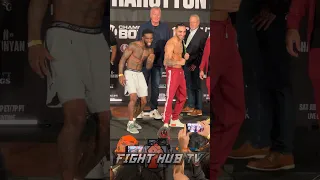 Frank Martin MOCKS opponent after weigh in face off!
