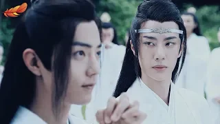 [BL]  Небо в твоих глазах | The Sky in Your Eyes. Lan Wangji & Wei Wuxian. Feniks_Zadira