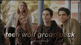 teen wolf pack/group scenepack