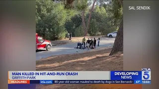 Pedestrian dies after hit-and-run crash in Griffith Park