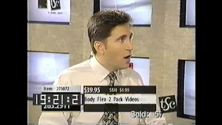 1996 Body Flex Infomercial (TSC) - Show Host Howard Binder Gives Greer Childers a Kiss