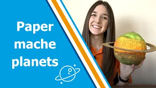 How to make paper mache planets