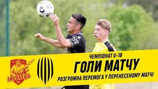 U-19. ІНГУЛЕЦЬ – РУХ. ГОЛИ МАТЧУ