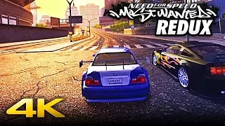 NFS Most Wanted REDUX 2017 | Welcome to Rockport City in 4K