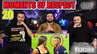 20 BEAUTIFUL MOMENTS OF RESPECT IN SPORTS | FIRST TIME REACTION