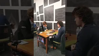 Hans Niemann vs Magnus Carlsen Proves Two Greatest Players Not Cheater #chess #shorts