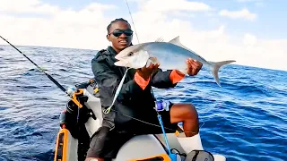 Fighting BIG Kingfish in Florida | Jet Ski Fishing With Emmanuel Williams