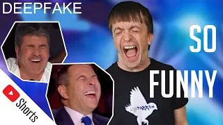 Funny STAND UP at #Deepfake Britain's Got Talent/America's Got Talent #parody #comedy #shorts #magic