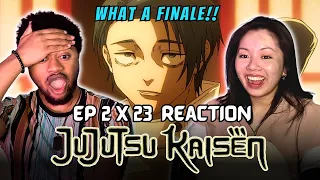 THE REAL CHAOS BEGINS... | *Jujutsu Kaisen* S2 Ep 23 (FIRST TIME REACTION + REVIEW)