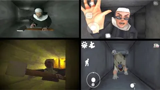 Crawling Jumpscares Battle #1 - Ice Scream 4 Vs Evil Nun 2 and more!