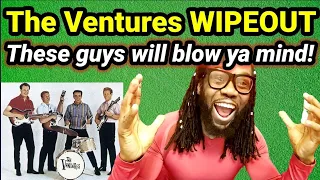 Incredible display! | THE VENTURES WIPEOUT REACTION (First time hearing)