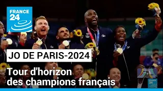 JO de Paris-2024 : tour d'horizon des champions français qui rêvent de conquérir l'Olympe