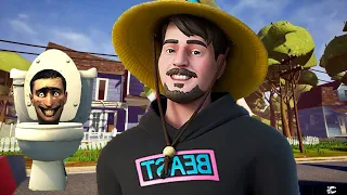 Hello Neighbor - My New Neighbor Baby MrBeast Act 3 Gameplay Walkthrough