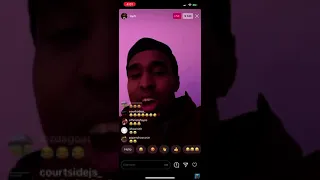 Top5 on IG live says he’s smoking on that NHS Jayjay pack