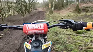 Edge offroad spaunton quarry lap on 85cc