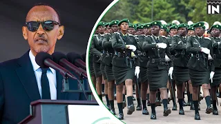 Si ugutera ubwoba Abaturanyi, tugamije kurinda igihugu cyacu. HE KAGAME, Officer Cadets PassOut 2021