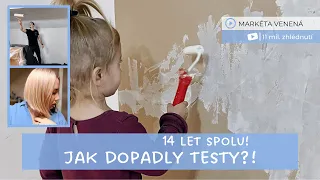 Jak dopadly testy?❗️Malujeme 🎨 14 LET SPOLU 💙 | VLOG #31