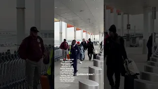 Keanu Reeves and his girlfriend Alexandra holding handsarriving at JFK international Airport in NYC