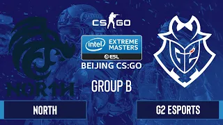 CS:GO - North vs. G2 Esports [Nuke] Map 3 - IEM Beijing 2020 Online - Group B - EU