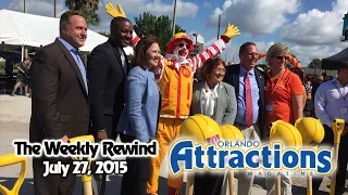 The Weekly Rewind @Attractions - new McDonald's, Sharknado 3 - July 27, 2015
