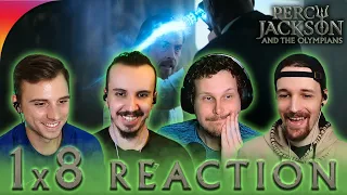 Percy Jackson and The Olympians 1x8 Reaction!! "The Prophecy Comes True"