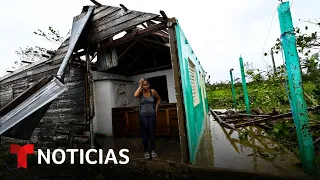 El desolador panorama tras el paso de Ian por Cuba | Noticias Telemundo