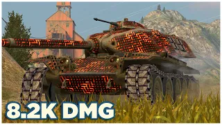 T95E6 • 8.2K DMG • 5 KILLS • WoT Blitz