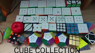 End Of 2021 Rubik's Cube Collection! 40+ CUBES!!